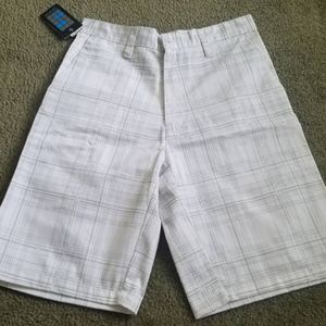 Men's high quality white shorts
